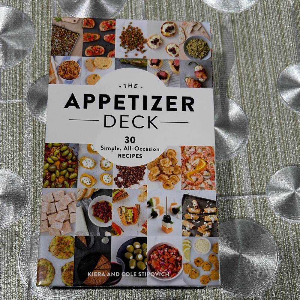 Chronicle Books Appetizer Deck - Vibrant Recipe Collection